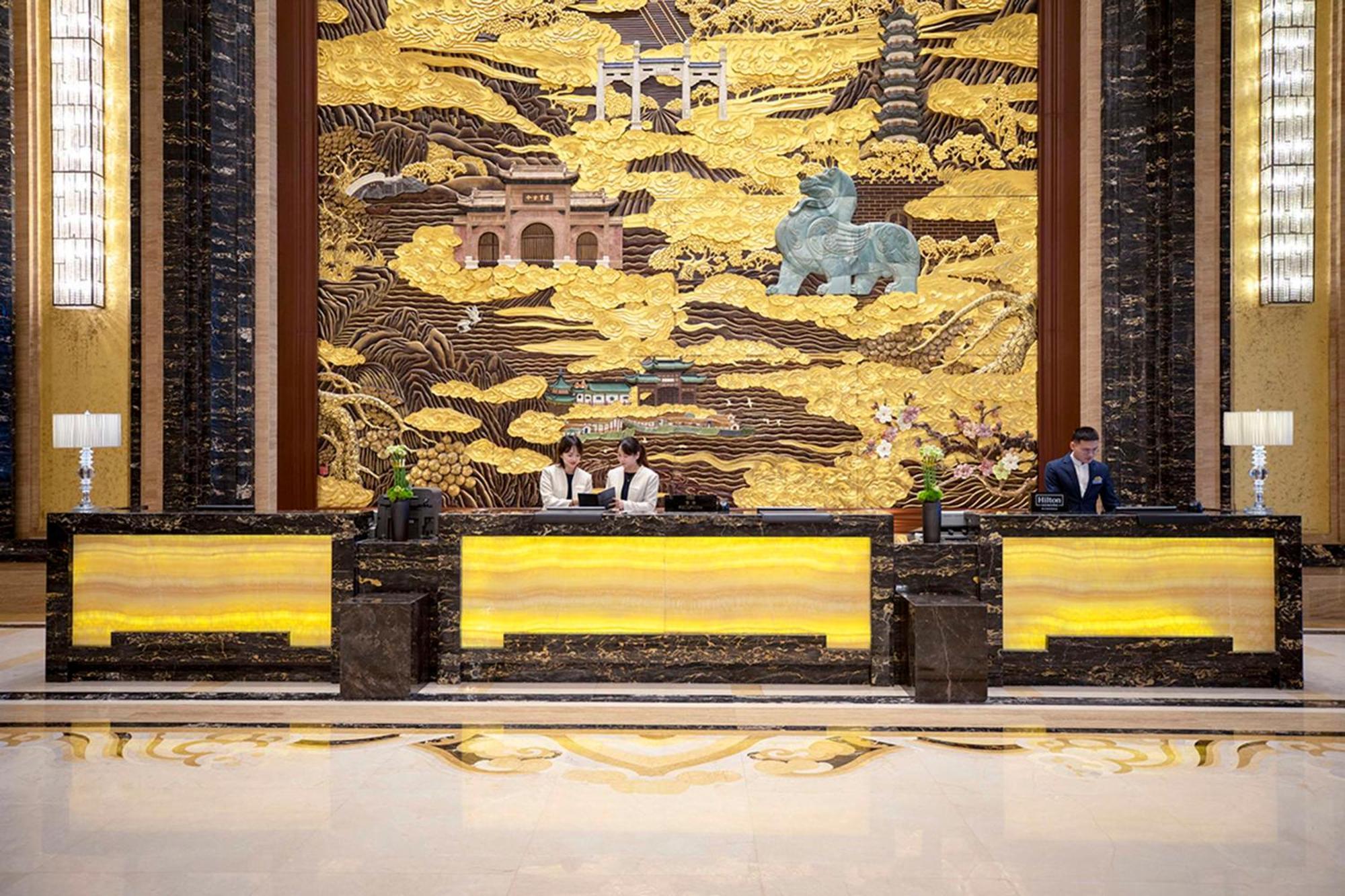 Hilton Nanjing Hotel Nanking Kültér fotó