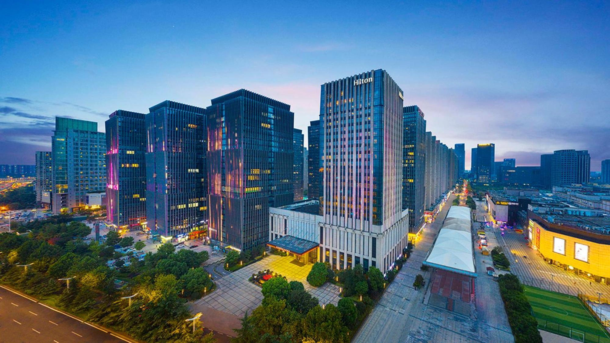 Hilton Nanjing Hotel Nanking Kültér fotó